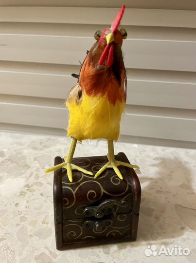 Петух шкатулка