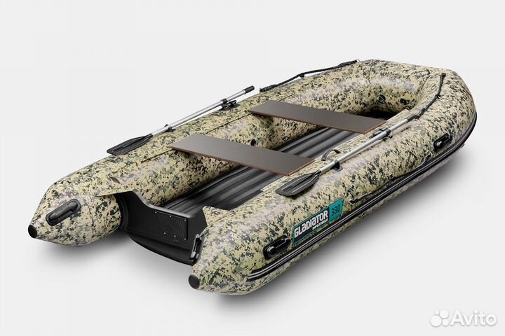 Лодка Gladiator E380S