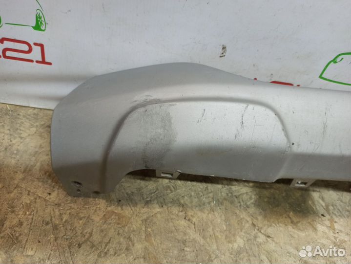 Накладка переднего бампера Renault Logan 2 Stepway