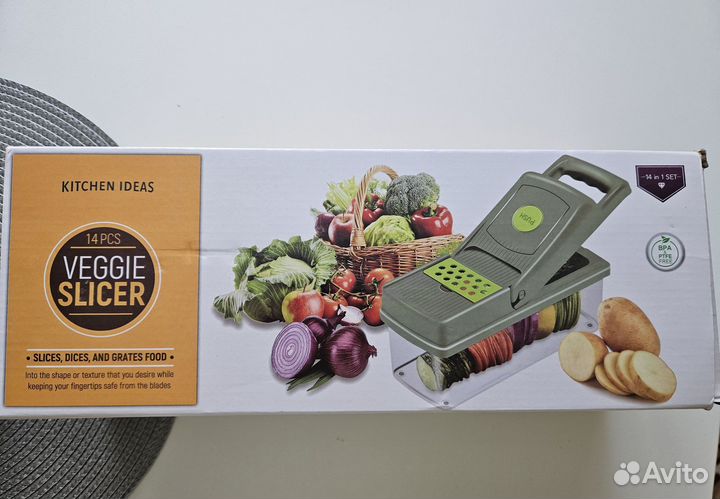 Овощерезка ручная, терка, слайсер для кухни