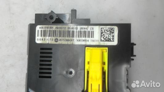 Блок управления печки и климат-контроля citroen DS