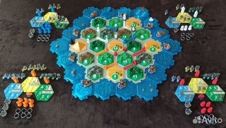 Гексы для настольной игры Колонизаторы/Catan