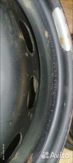 Диски штампованные r15 -комплект