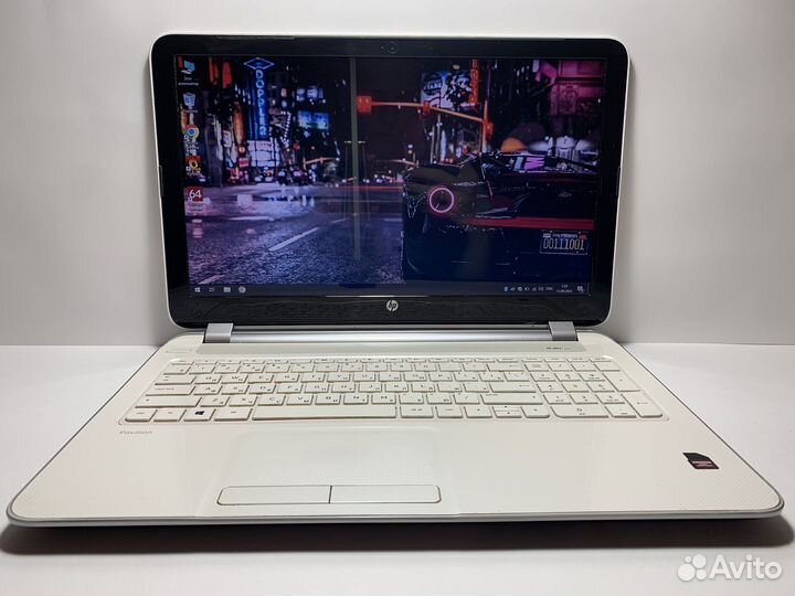 Мощный ноутбук HP 4ядра/8gb/2видеокарты/ssd256