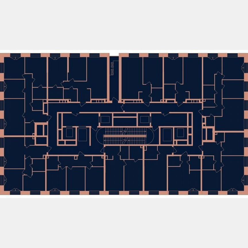 2-к. квартира, 55,3 м², 5/32 эт.