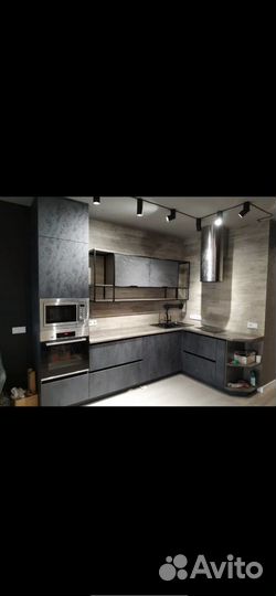 Изготовление и перетяжка кухонных фасадов из мдф