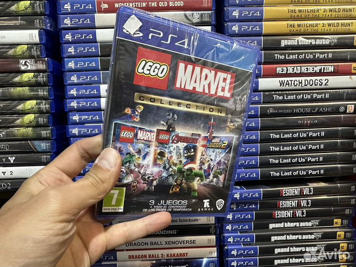 Lego marvel collection ps4 диск новый