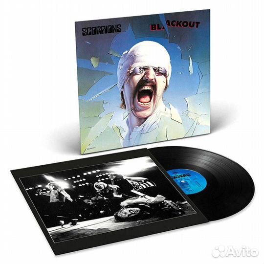 Виниловая пластинка Scorpions blackout (50TH anniv
