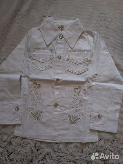 Блузки школьные новые