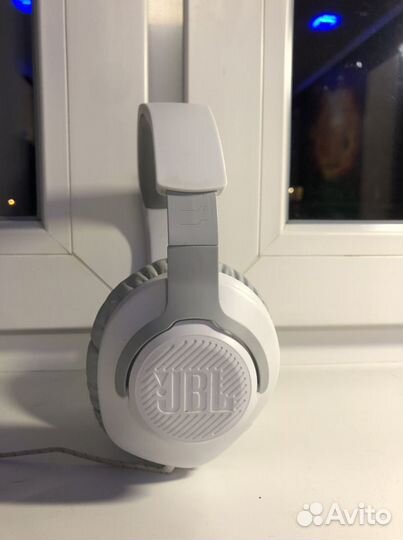 Проводная игровая гарнитура JBL Quantum 100 White