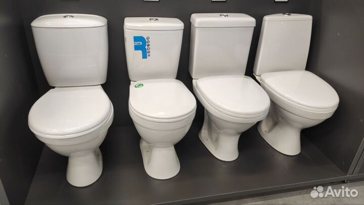 Унитазы новые в ассортименте