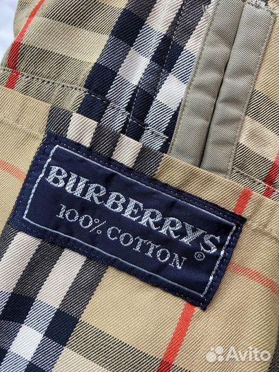 Burberrys Vintage Trench Coat Nova Check Тренч