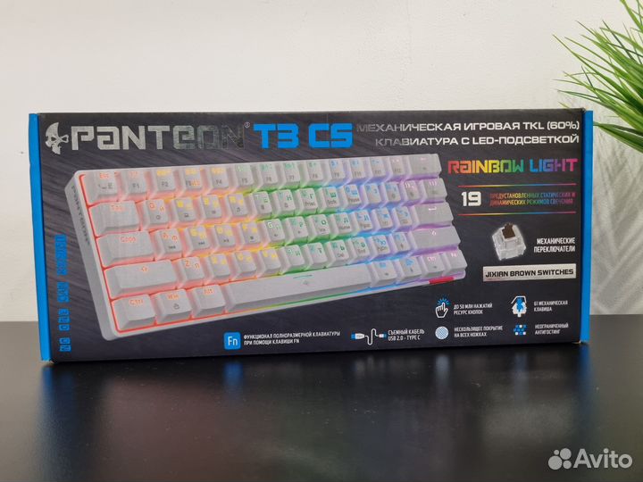 Новая механическая клавиатура Panteon T3 CS