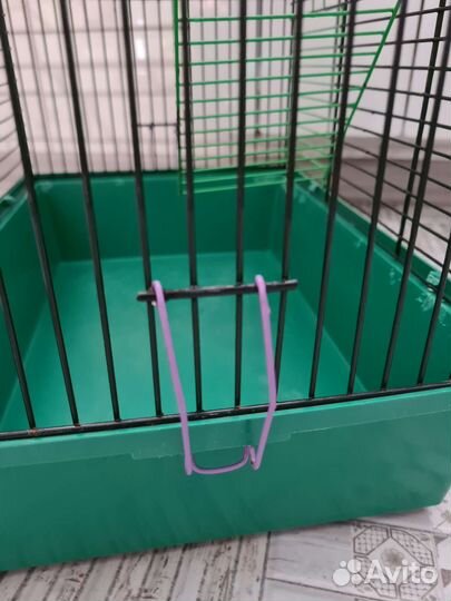 Клетка для грызунов двухэтажная б/у