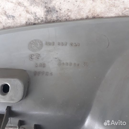 Накладка щитка приборов Шкода Октавия А4 до рест