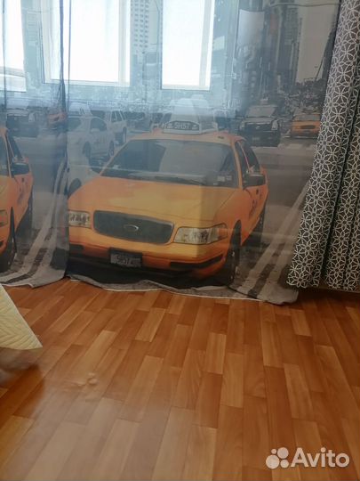 Тюль автомобили для мальчика