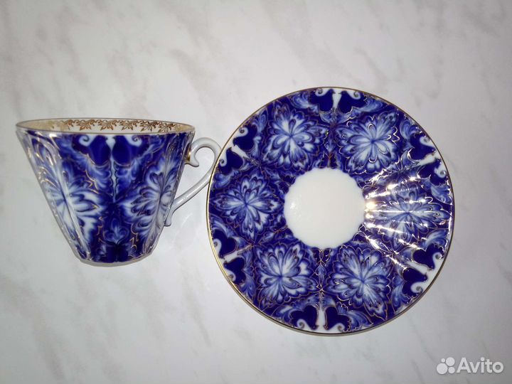 Чашка с блюдцем лфз