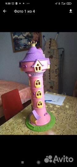 Кукольный домик - башня в хорошем состоянии