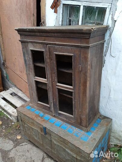 Полка настенная дореволюционная, антиквариат