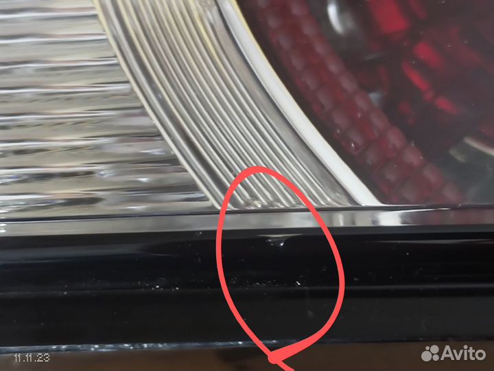 Фонарь задний левый Range Rover Evoque 11-15 год