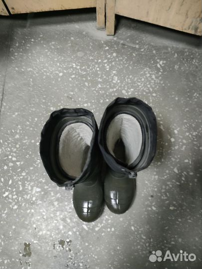 Сапоги зимние с вкладышами