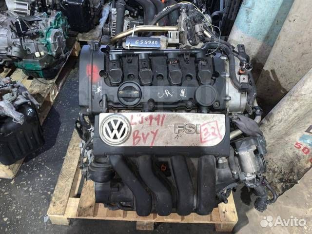 Контрактный двигатель BVY на Фольксваген Пассат