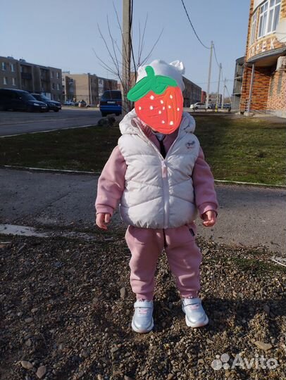 Жилетка для девочки baby go, 86