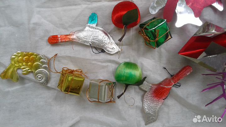 Елочные игрушки СССР 1961 год