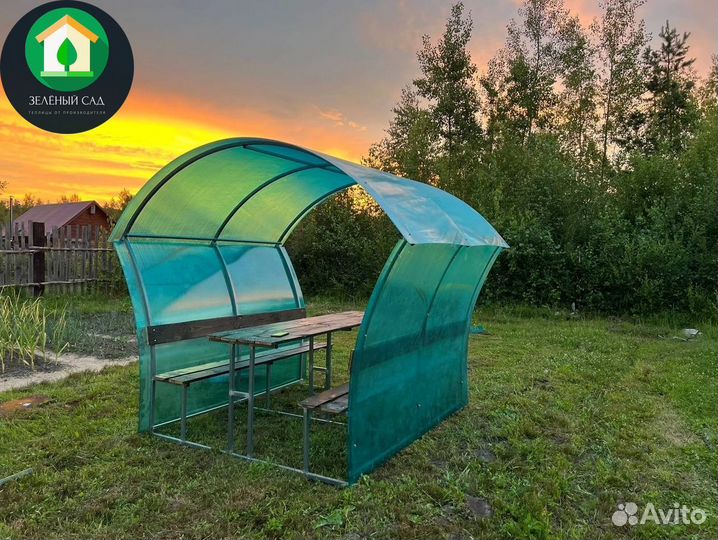 Беседка с установкой день в день