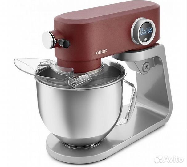 Планетарный миксер Kitfort кт-1391-1 красный