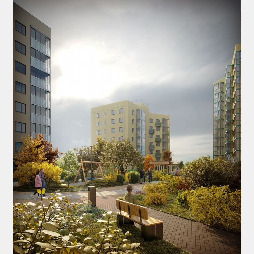 1-к. квартира, 39,2 м², 3/7 эт.