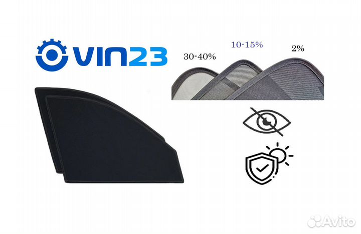 Автошторки каркасные Премиум в наличии