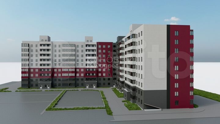 3-к. квартира, 91,5 м², 6/9 эт.