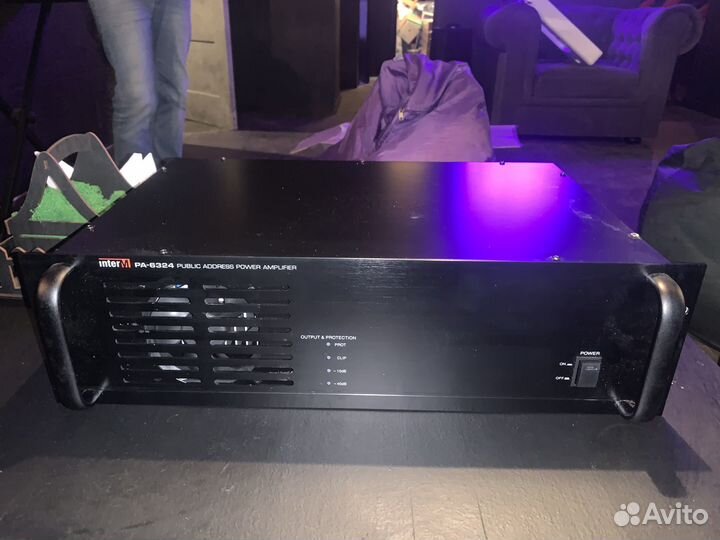 Усилитель мощности PA-6324 мощностью на 240 Вт