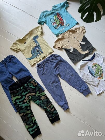 Пакет вещей для мальчика 3-4 года для дачи 98-104
