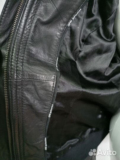 Кожаная куртка мягушка от Esprit 44