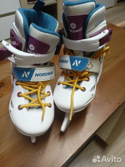 Коньки детские раздвижные 27 30