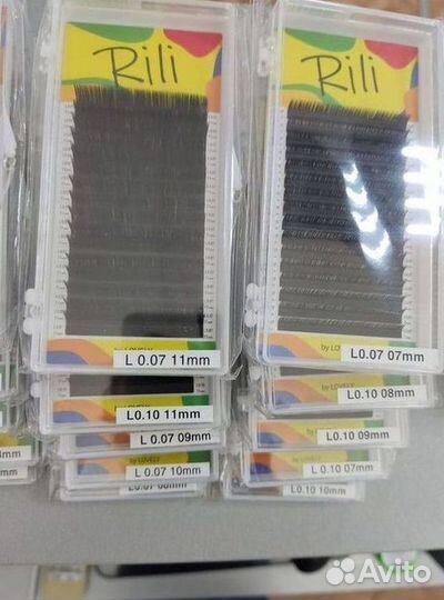 Ресницы для наращивания Rili \ и расходники