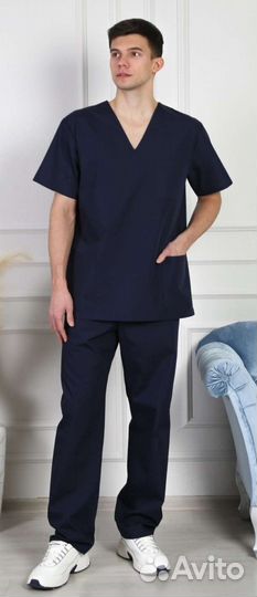 Медицинский костюм мужской хирургический