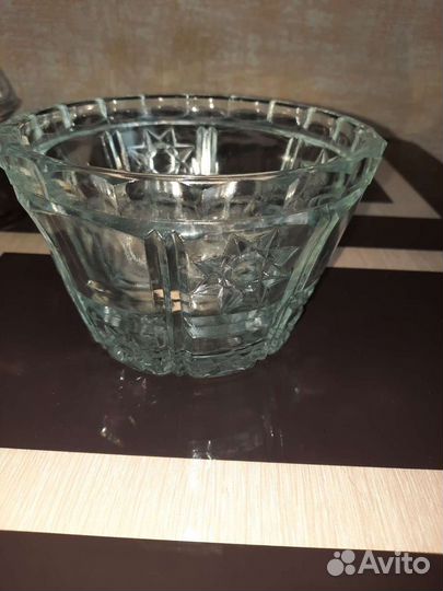 Ваза хрустальная