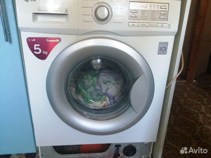 Стиральная машина бу lg 5 кг