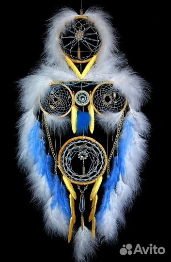 Ловец снов (утончённо - изысканное панно)