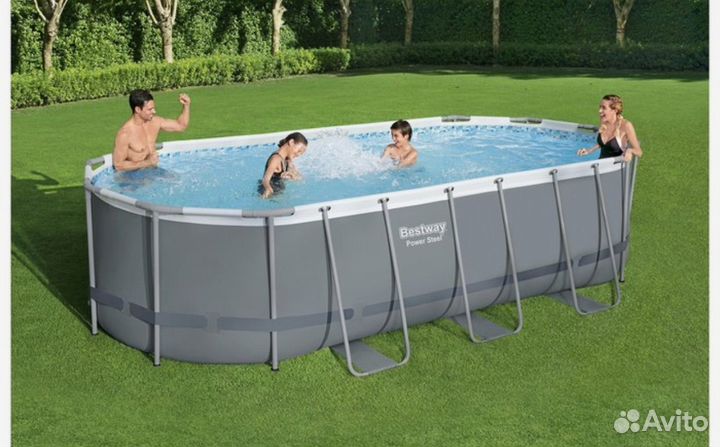 Каркасный бассейн Bestway 56710 BW Power Steel