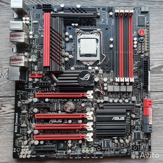 Материнская плата asus maximus IV extreme