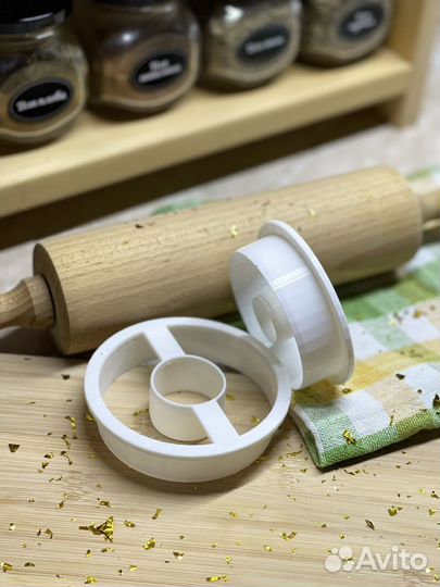 Формы (вырубки) для пончиков, пряников, печенья