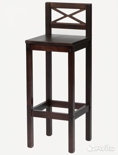 Стул барный hugo Plus NEW (хуго), деревянный