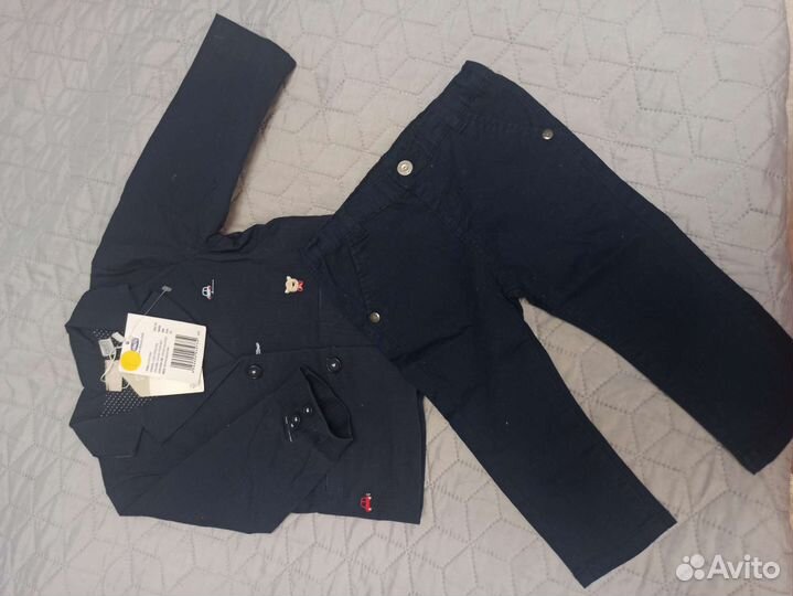 Костюм пиджак брюки на мальчика