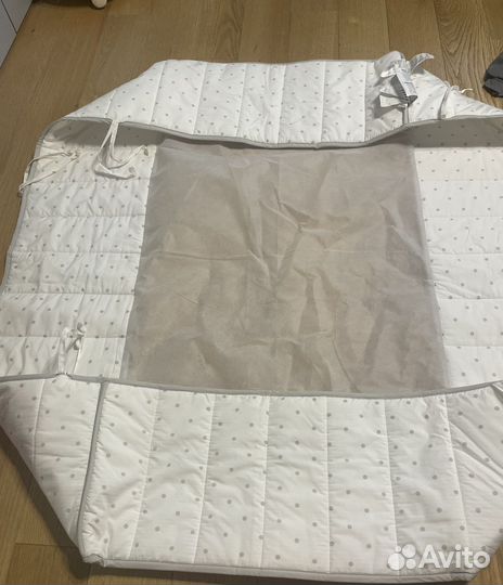 Бортики в кроватку IKEA ленаст