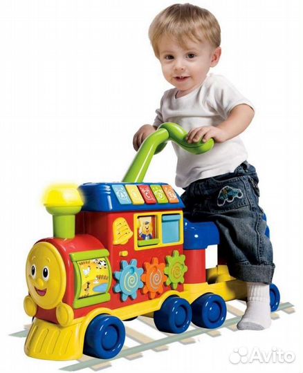 Паровоз толокар каталка