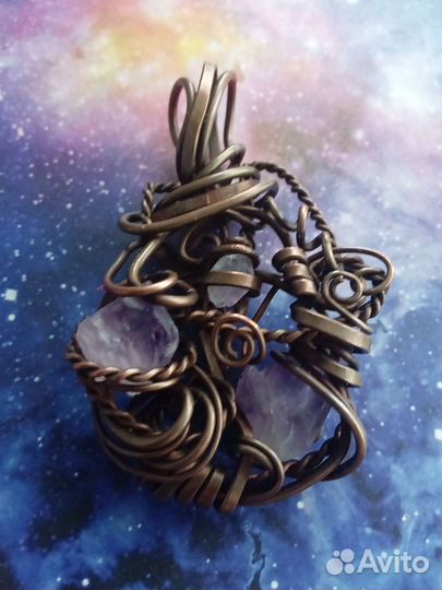 Кулон ручная работа